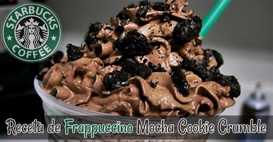 Receta Mocha Cookie Crumble Frappucino