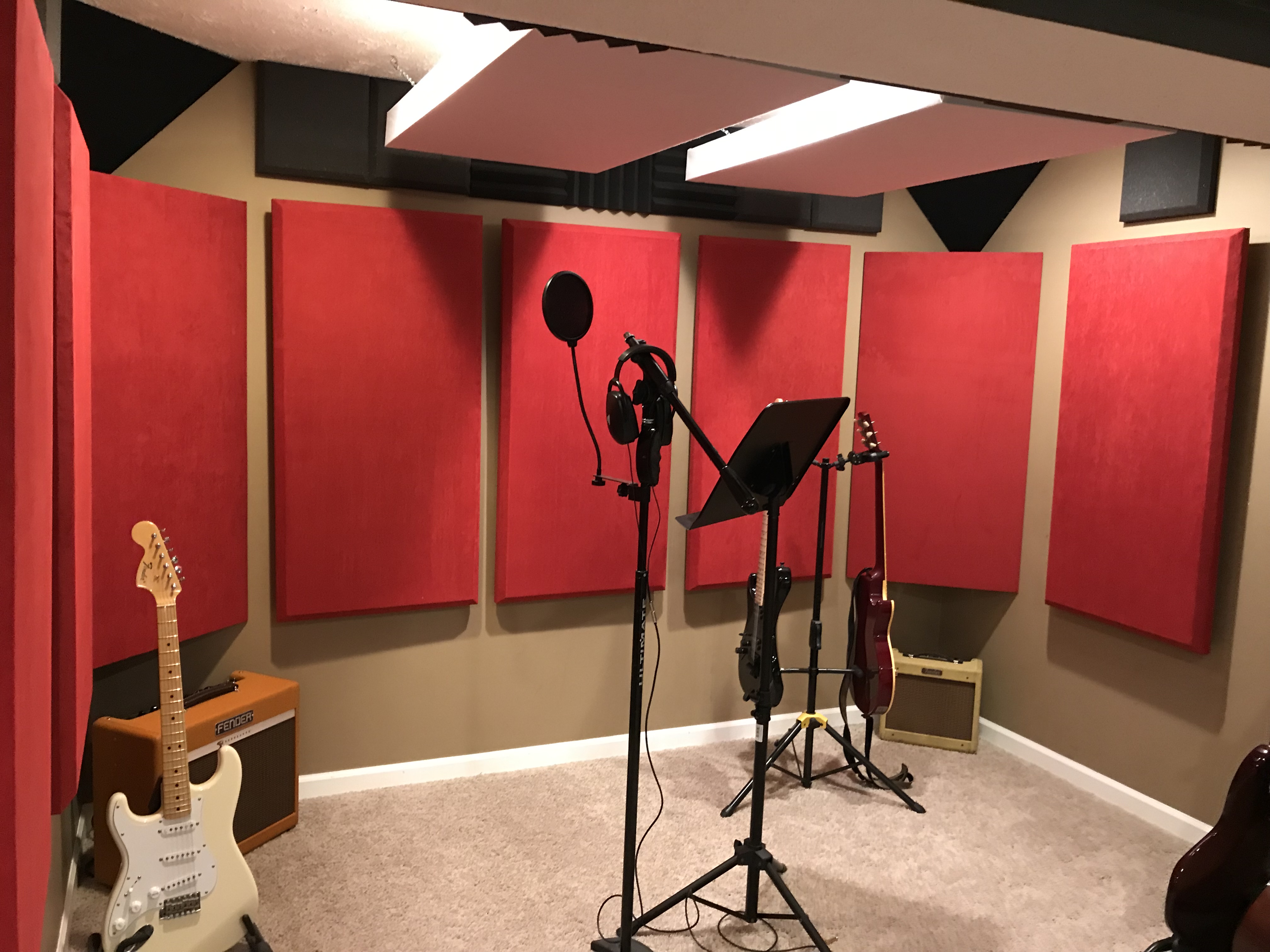 Acoustic and Vocal Recording Booth