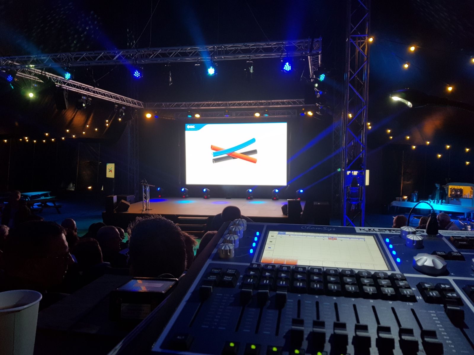 RJCC Events Supply LED Panel Screens in Oxford
